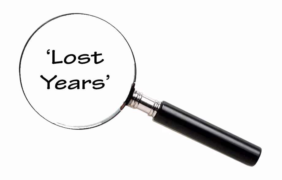 indicate lost years found